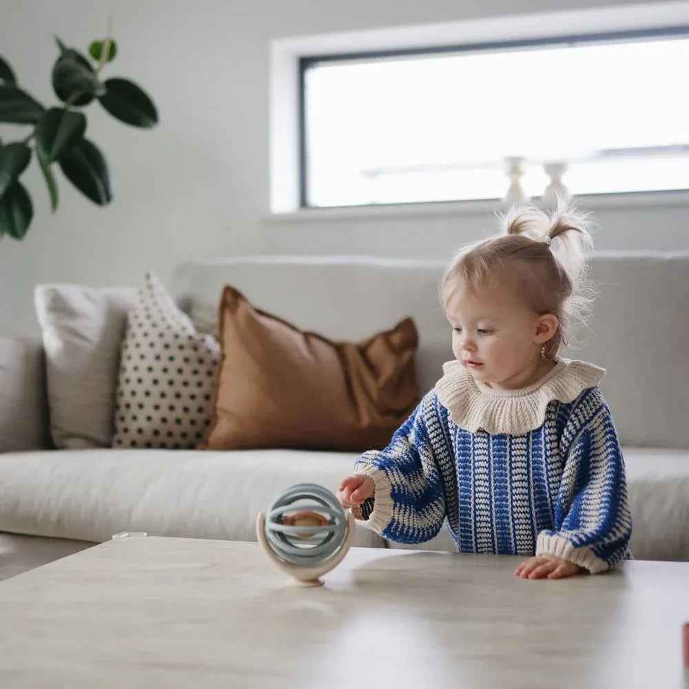Mushie® Silicone Spinner Ball Toy - Image 4