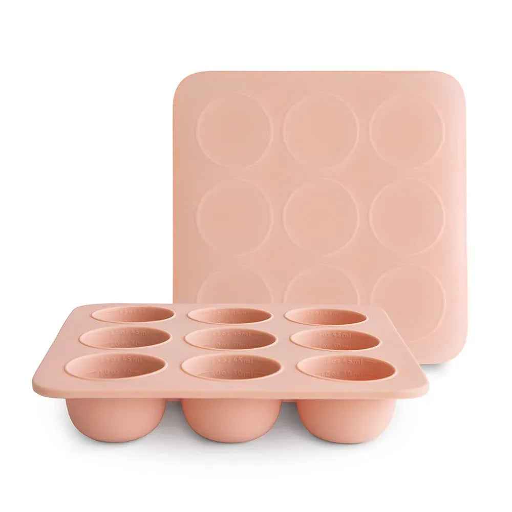 Mushie® Baby Food Freezer Tray​ Blush