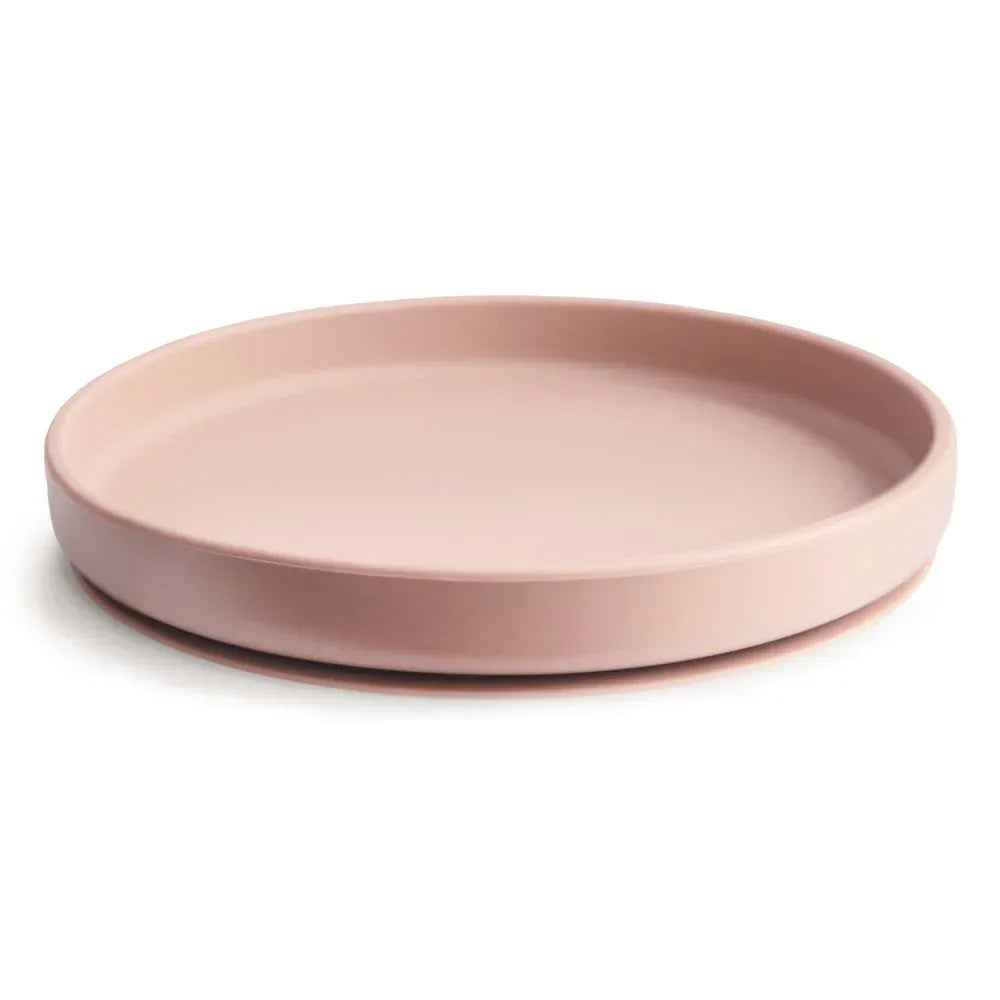 Mushie® Classic Silicone Plate - Blush - Image 2