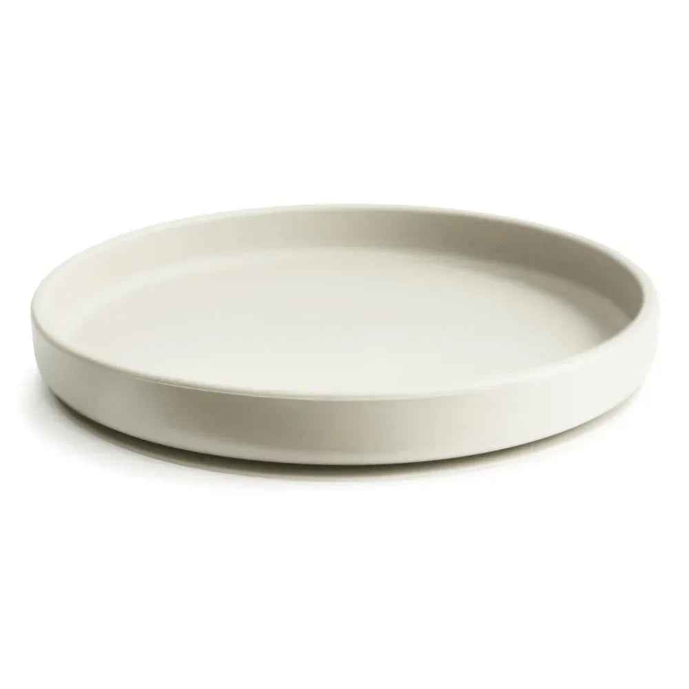 Mushie® Classic Silicone Plate - Ivory - Image 2