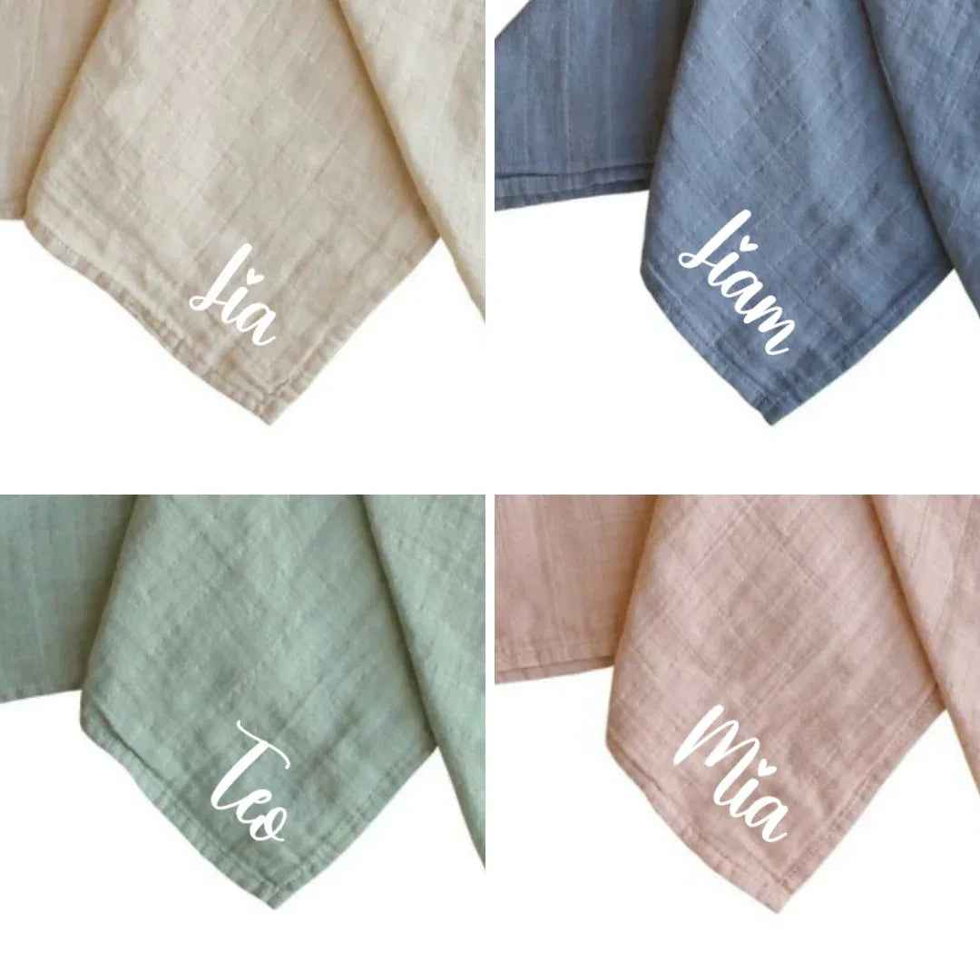 Mushie® Lovey Blanket Star Fog - Image 3