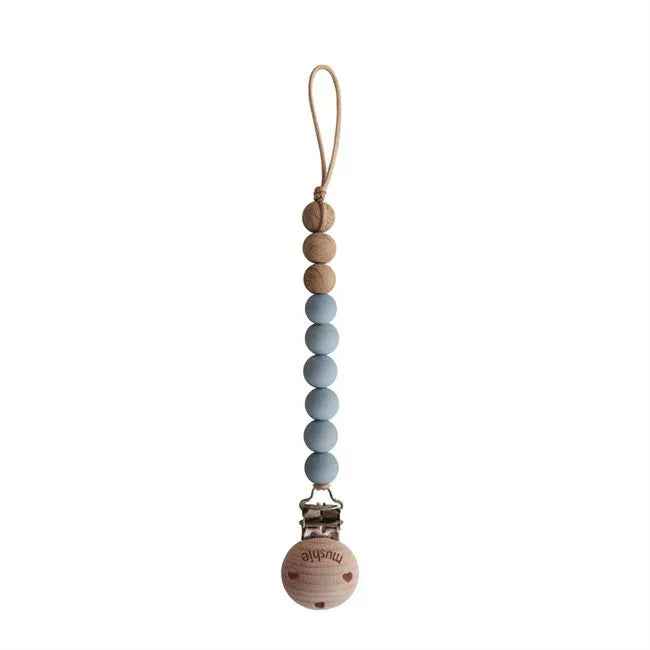 Mushie® Pacifier Clips EVA Cloud