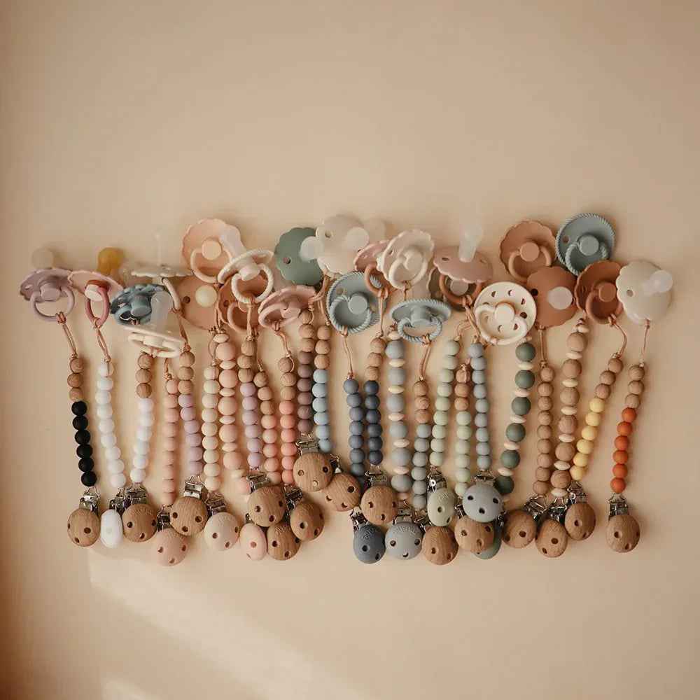 Mushie® Pacifier Clips Hera Tradewinds - Image 3