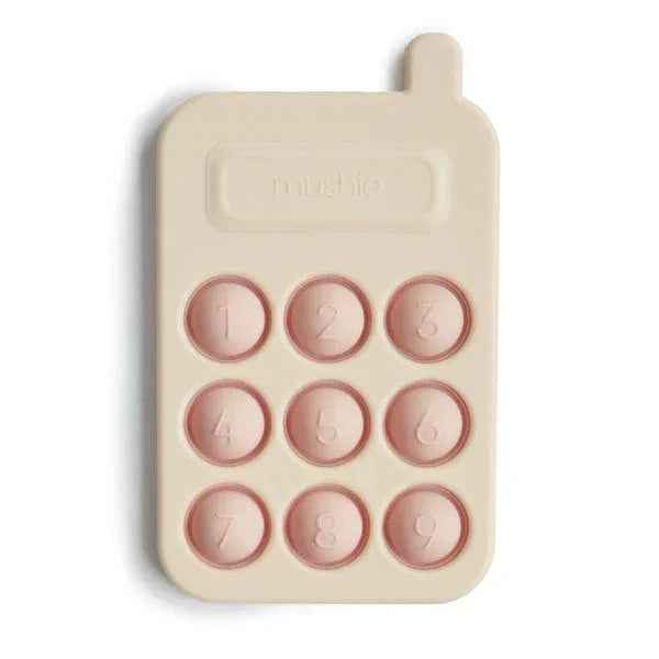Mushie® Phone Press Toy Blush