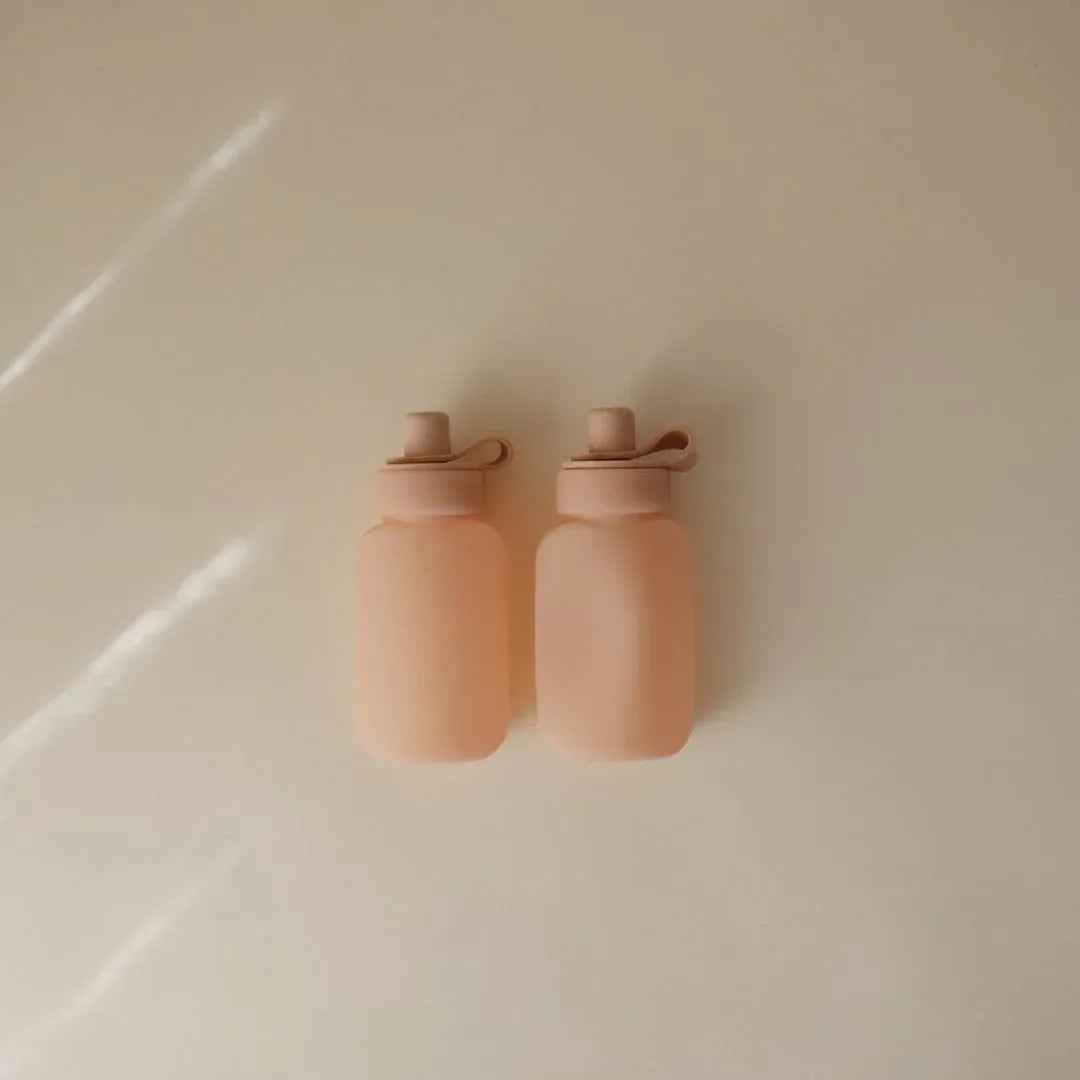 Mushie® Silicone Smoothie Bag 2pcs Blush - Image 2