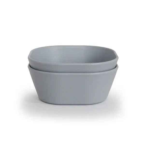 Mushie® Square Dinnerware Bowl Set of 2 Cloud - Image 2