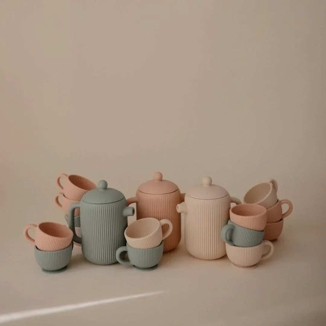 Mushie® Tea Set Blush - Image 4