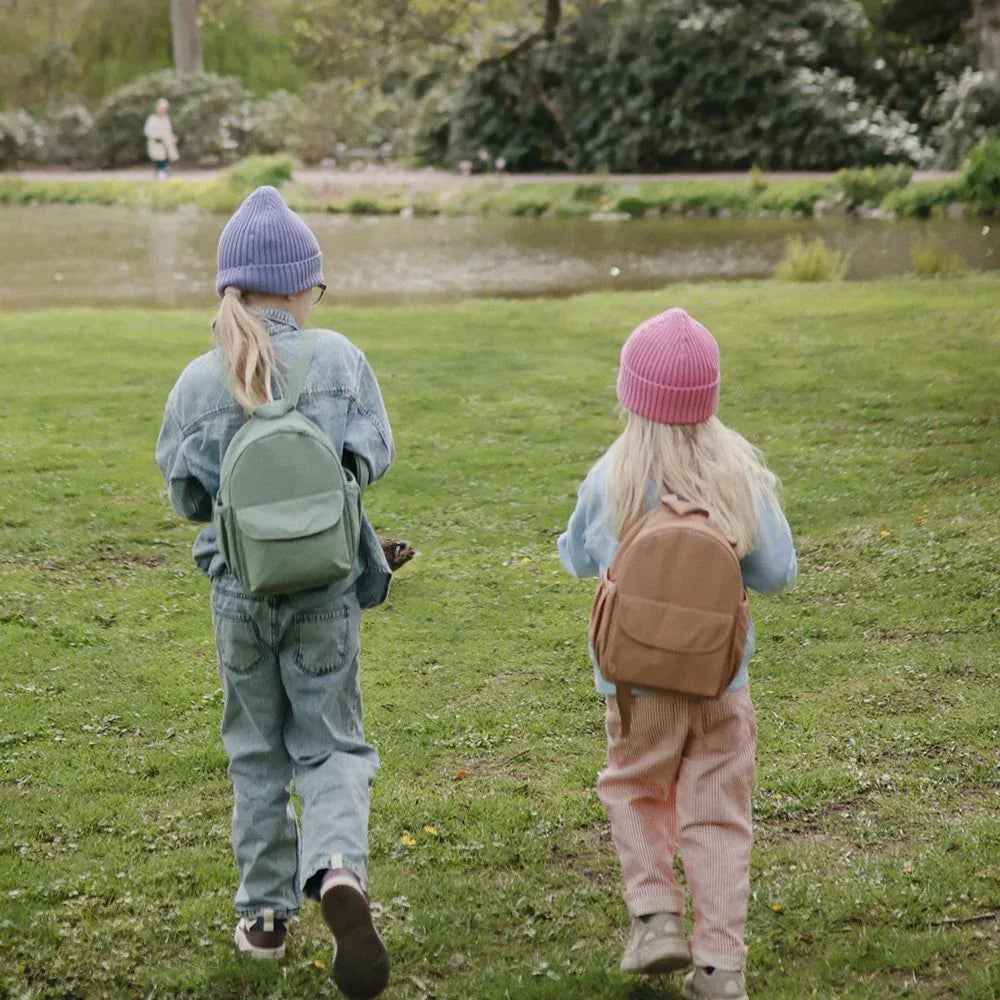 Mushie® Toddler Backpack Fog - Image 6