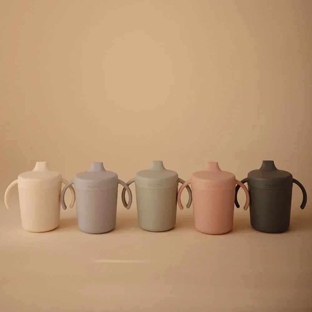 Mushie® Trainer Sippy Cup Blush - Image 3
