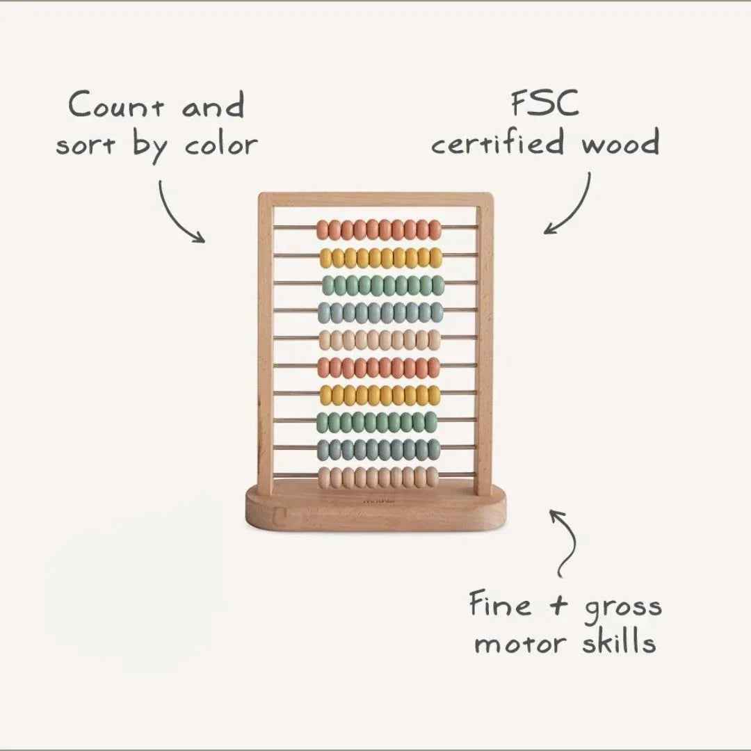 Mushie® Wooden Abacus - Image 3
