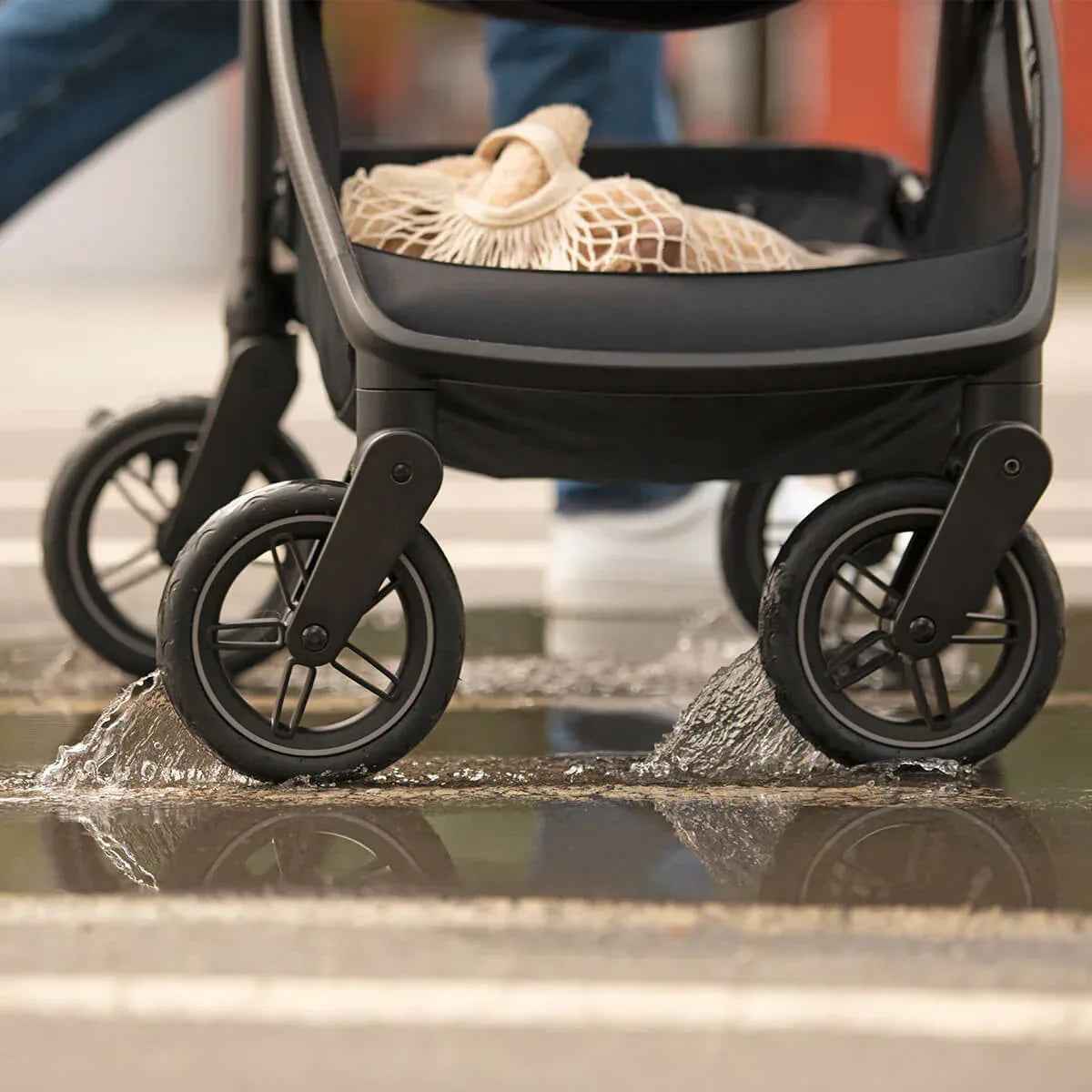 Nuna® Baby Stroller Swiv™ Caviar - Image 5