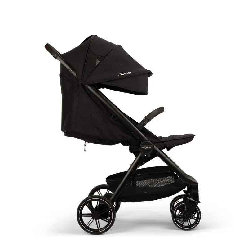 Nuna® Lightweight Baby Stroller Trvl™ LX Caviar - Image 13