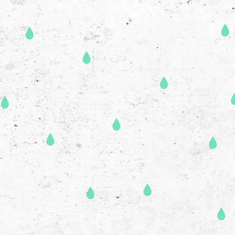 Pick Art Design® Wall Sticker Raindrops Mint - Image 5