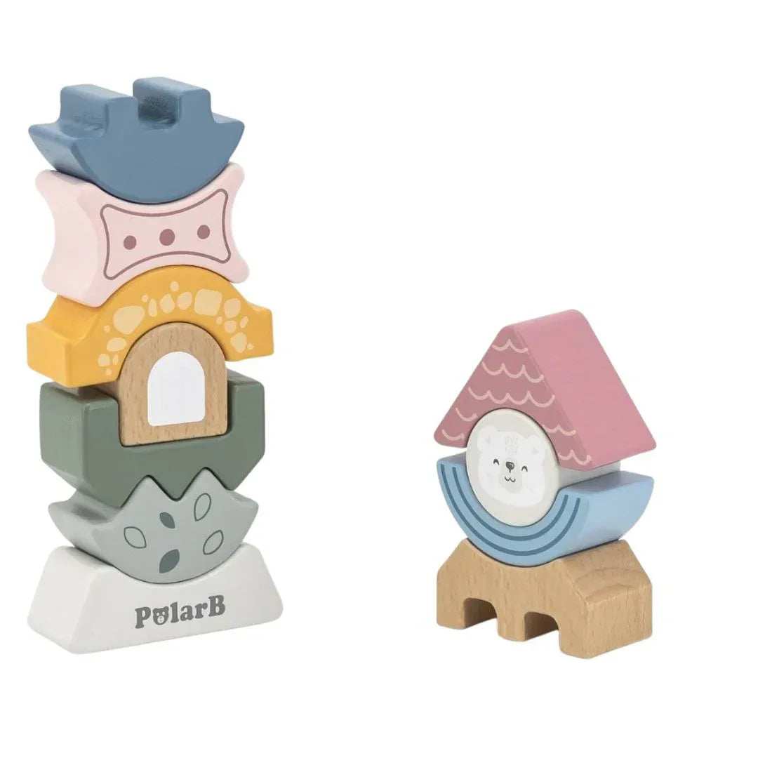 PolarB® Wooden stacker Tower - Image 3