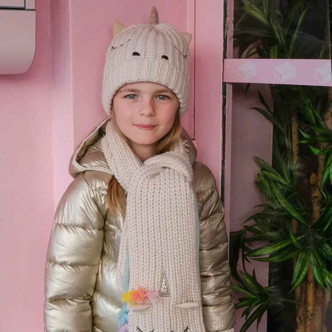 Rockahula® Knitted Scarf Rainbow Unicorn (3-10 Y) - Image 2
