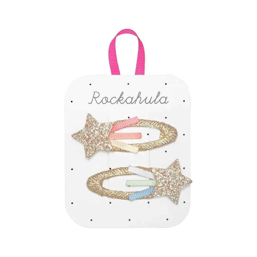 Rockahula® Set of 2 Clips Rainbow Shooting Star