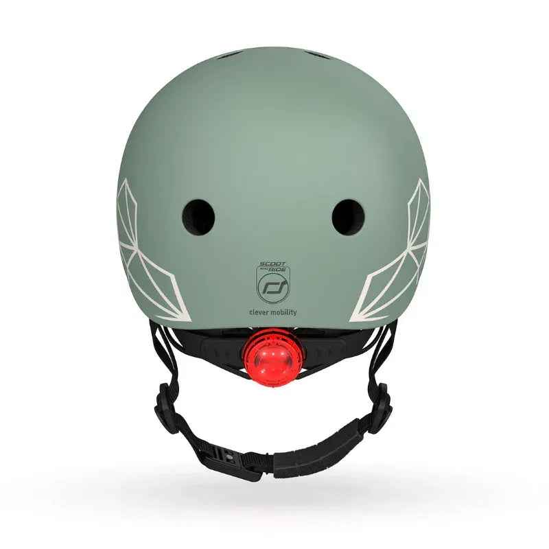 Scoot & Ride® Baby helmet XXS-S (45-51cm) Green Lines - Image 3