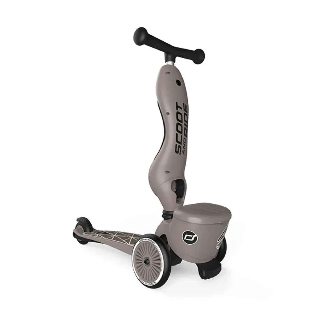 Scoot & Ride® Highwaykick 1 Lifestyle Brown Lines - Image 10