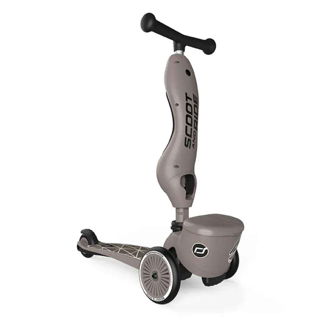 Scoot & Ride® Highwaykick 1 Lifestyle Brown Lines - Image 8