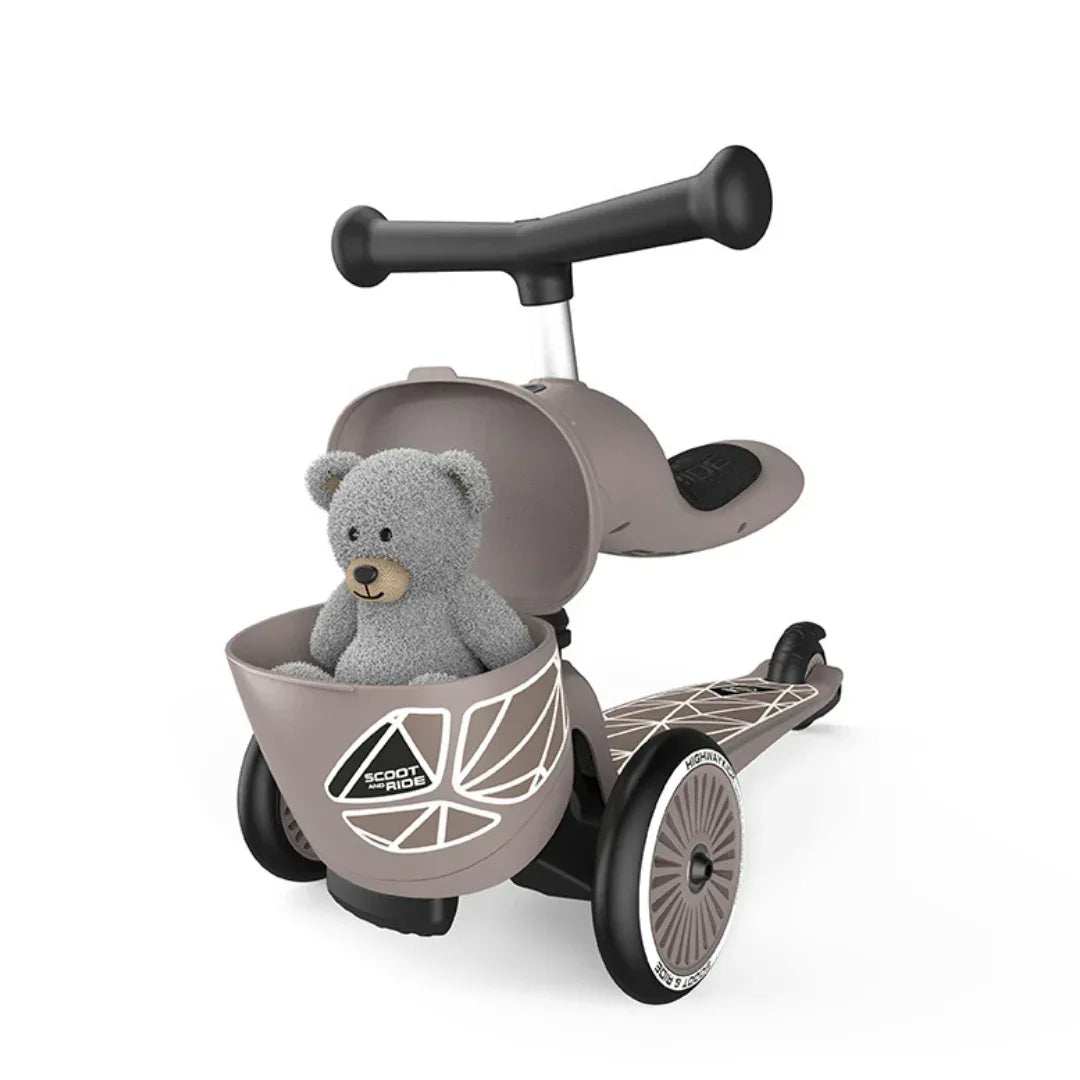 Scoot & Ride® Highwaykick 1 Lifestyle Brown Lines - Image 9