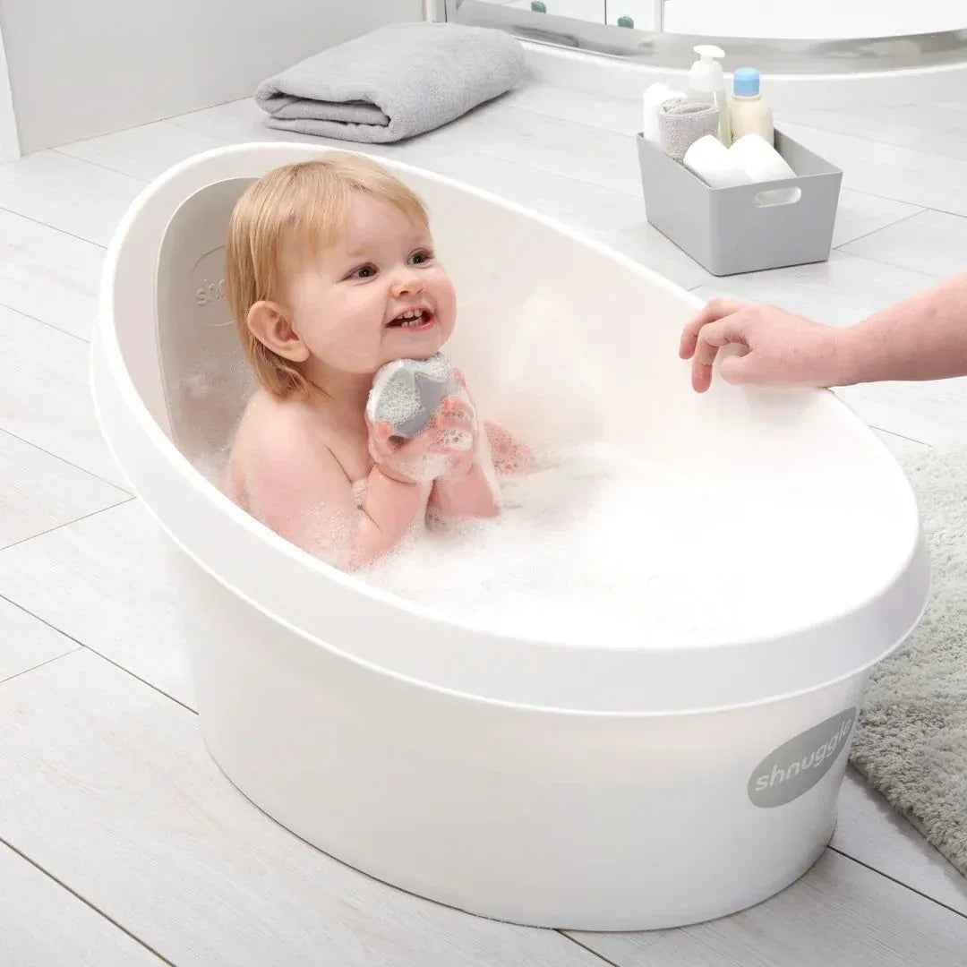 Shnuggle® Baby bath Toddler White/Grey (12m+) - Image 5