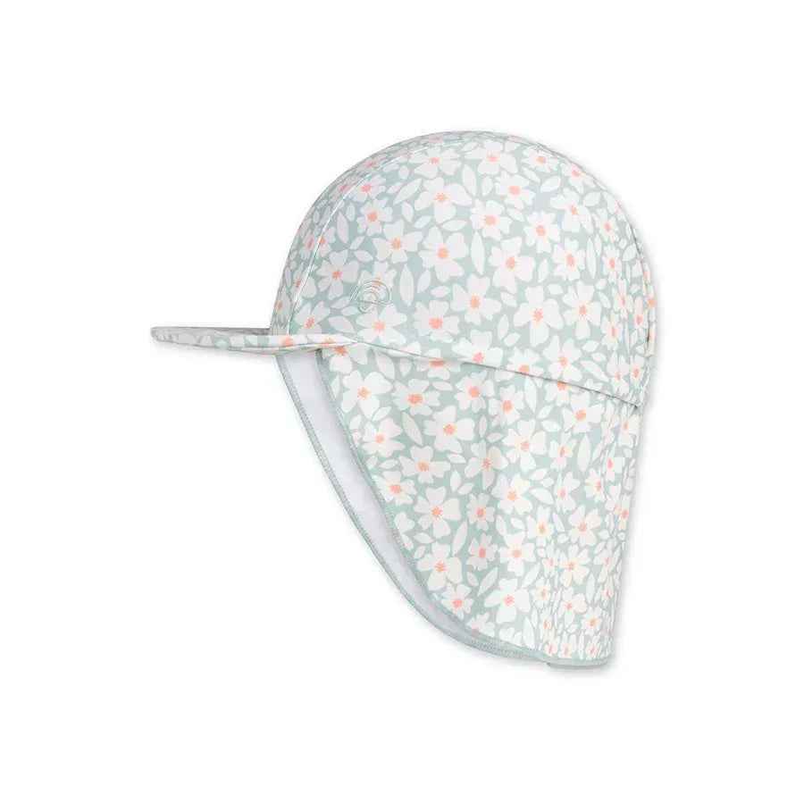Swim Essentials® Sun hat with cap Green Flowers - Image 5