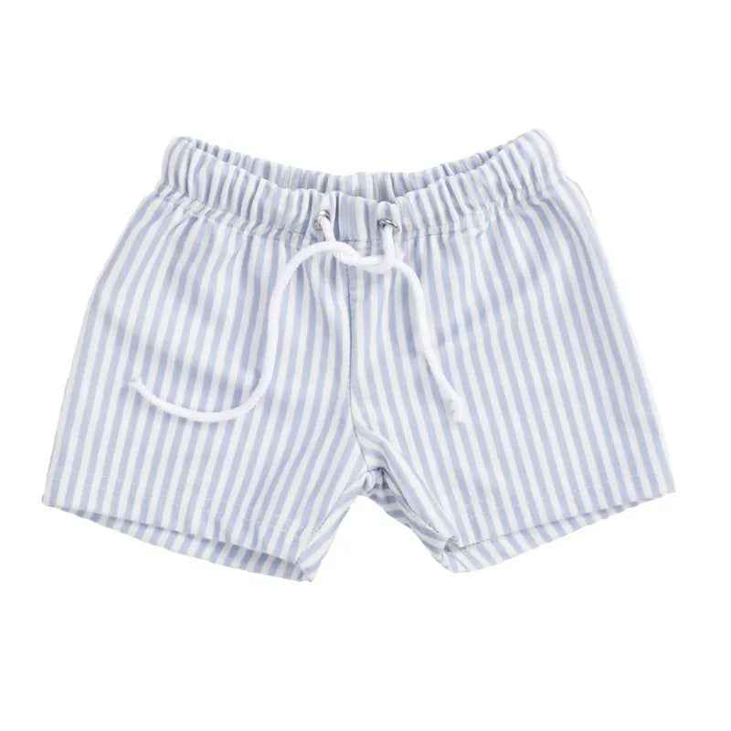Swim Essentials® Swim Boxer Blue/White Striped - Image 3