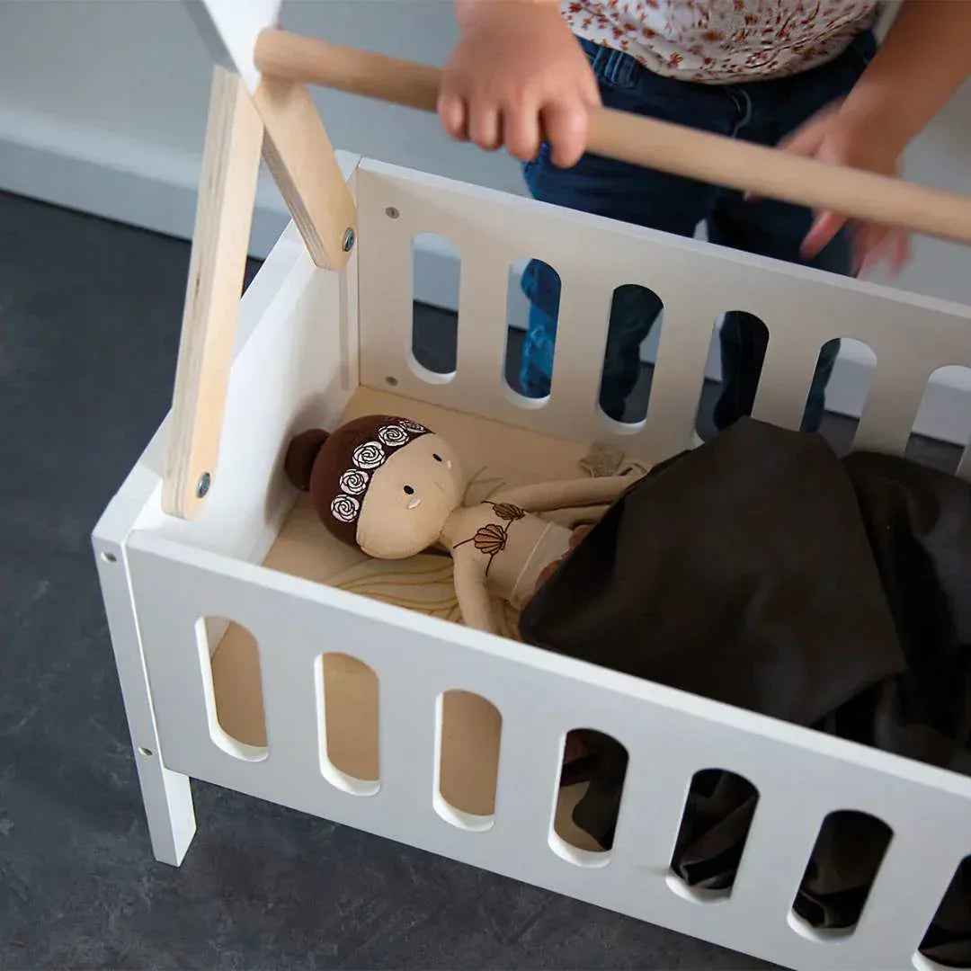Tryco® Wooden doll crib - Image 3