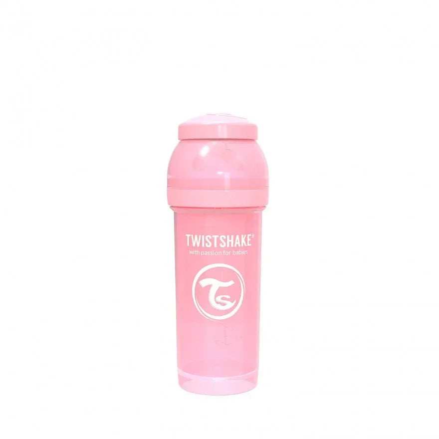 Twistshake Anti-Colic Bottle 260ml (2+M) Pastel Pink - Image 3