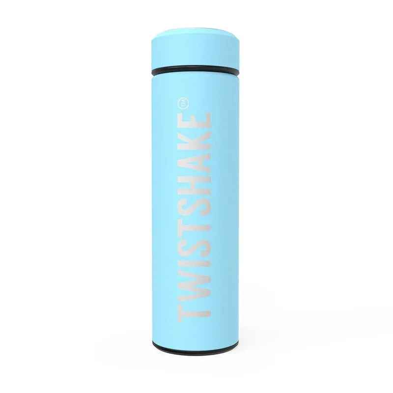 Twistshake Hot Or Cold Insulated Bottle 420ml Pastel Blue - Image 4