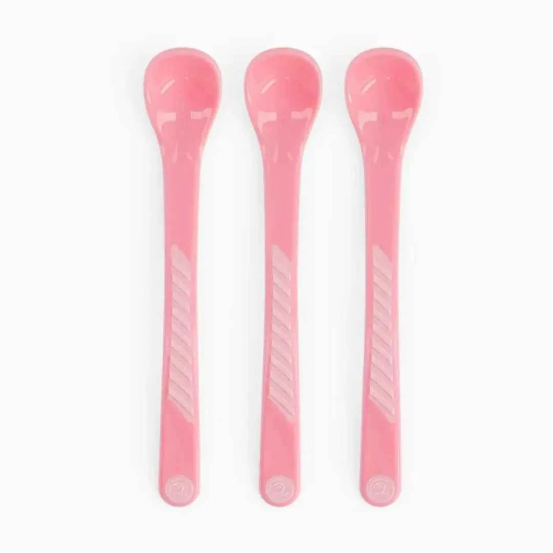 Twistshake® Infant Feeding Spoon 3 pcs (6+m) Pastel Pink - Image 2