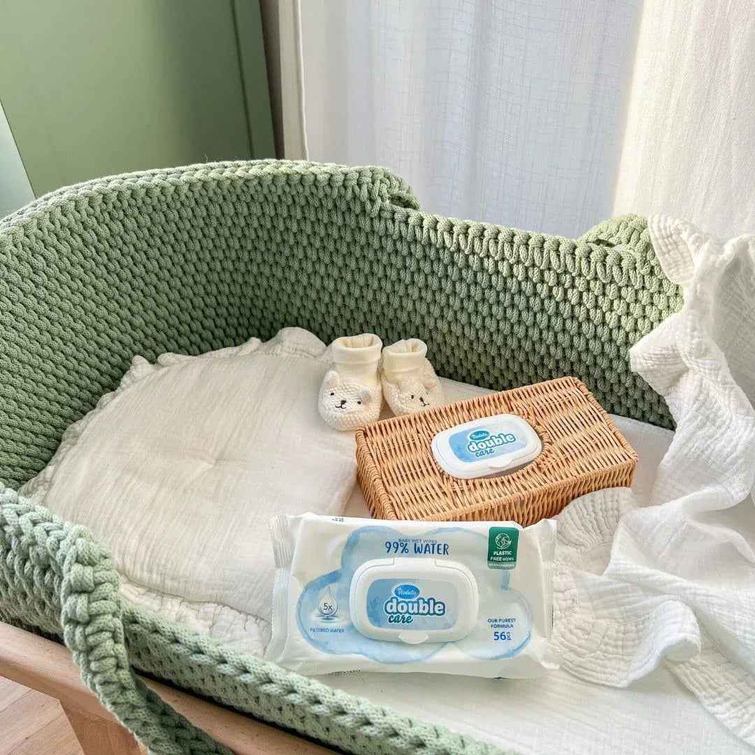 Violeta® Baby Wipes Water Care 3 x 56/1 - Image 5