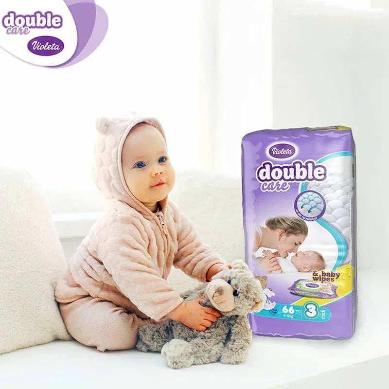 Violeta® Double Care Air Dry 5 (11-25 kg) 52 Pcs - Image 3